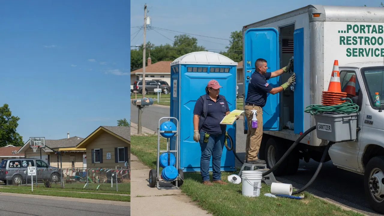 Portable Toilet Rental in Canton, IL near me
